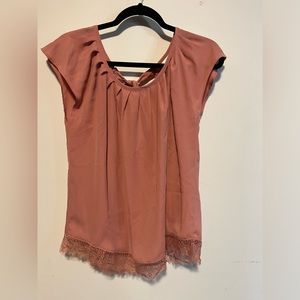 Pink-never worn Lauren Conrad shirt.